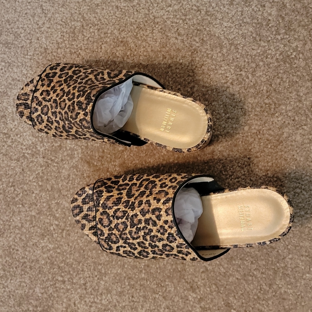 Stuart Weitzman leopard platform slide - Picture 7 of 7